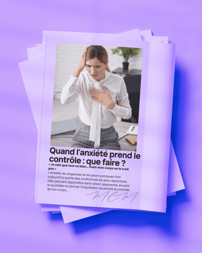 Quand l'anxiété prend le contrôle : que faire ?