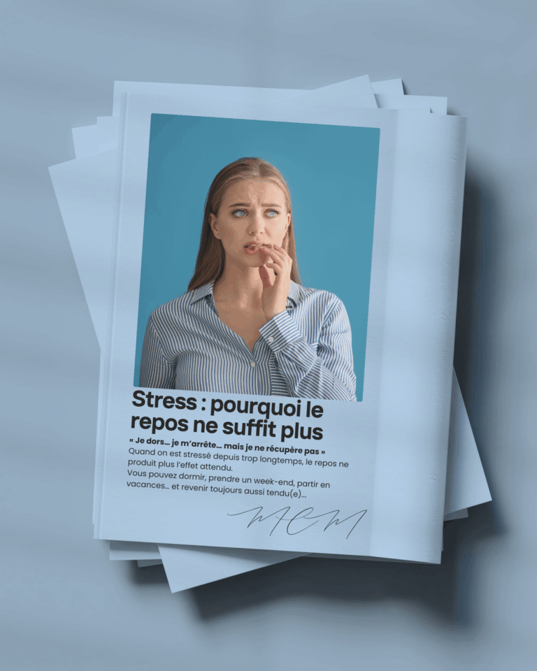 Stress : pourquoi le repos ne suffit plus