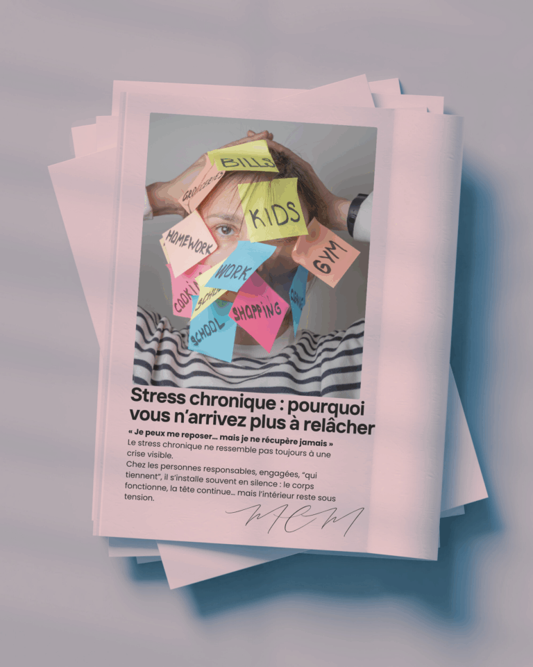 Stress chronique : vous n'arrivez plus à relâcher