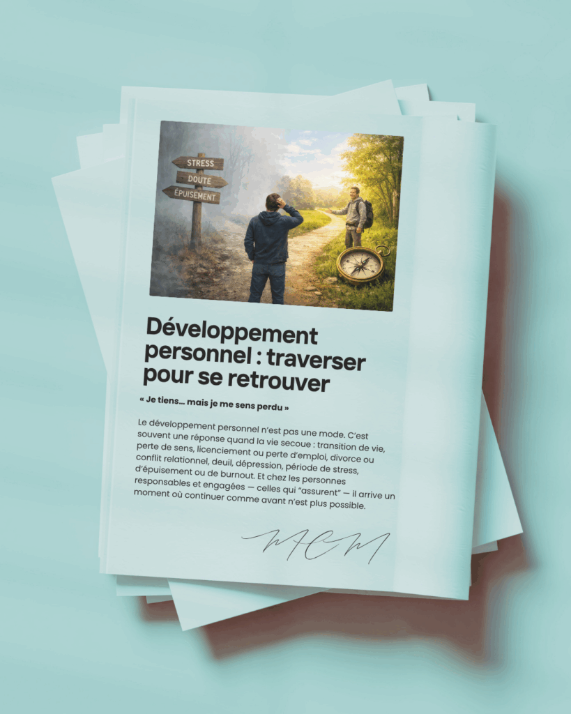 Développement personnel : traverser pour se retrouver