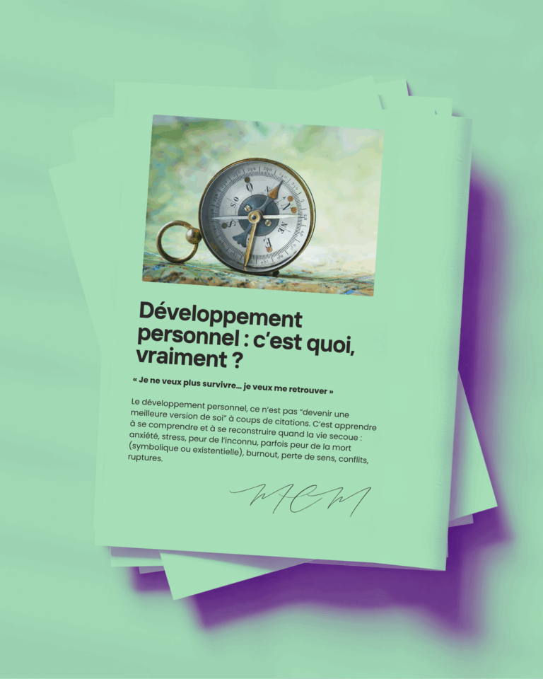 C'est quoi le développement personnel