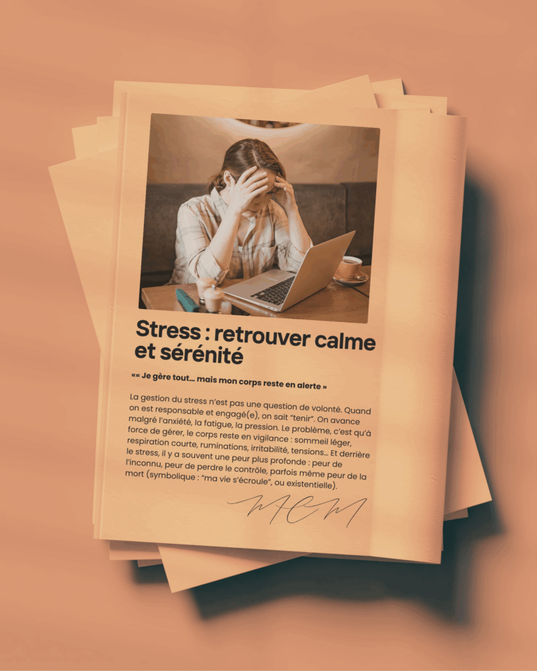Stress : retrouver calme et sérénité