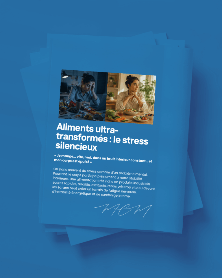 Aliments ultra transformés le stress silencieux