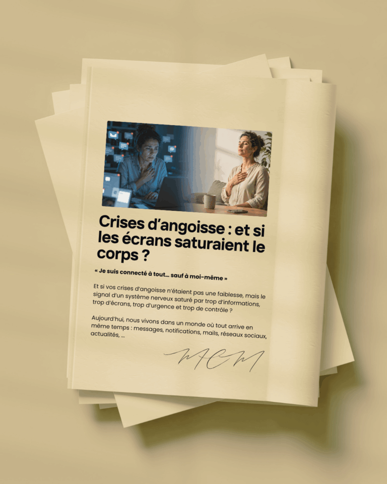 Crises d'angoisse : et si les écrans saturaient le corps ?