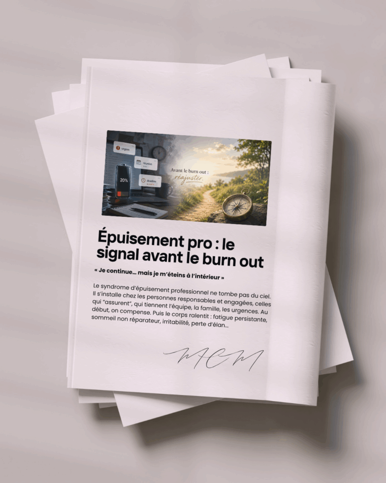 syndrome épuisement professionnel