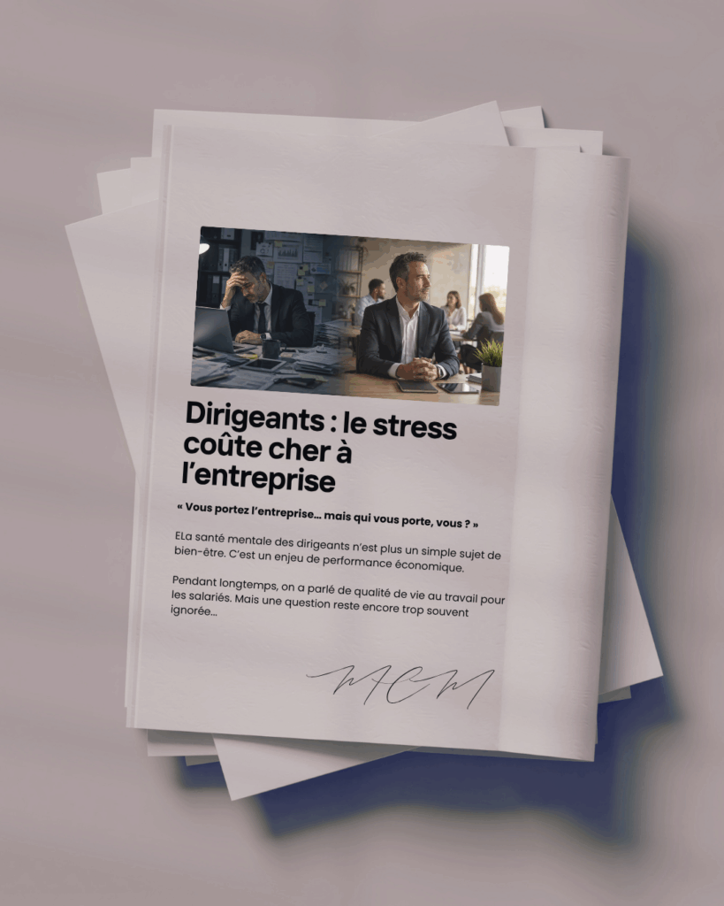 Dirigeants le stress coûte cher à l’entreprise